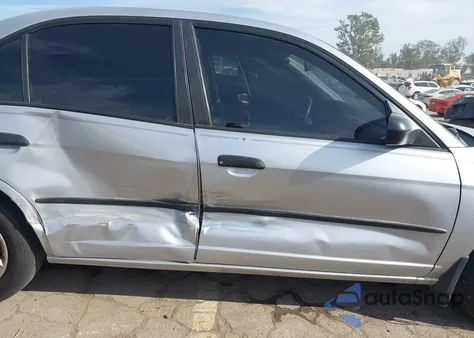 2004 Honda Civic Vp из США, поврежденный, VIN 2HGES16444H593963